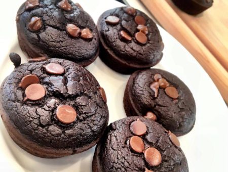 Flourless Brownie Cupcakes- A Fam Favorite!