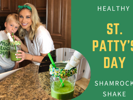 🍀 Healthy Shamrock Shake! 🍀