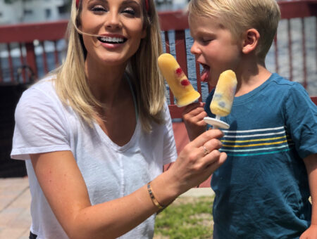Summer Fun Dreamsicle Popsicles