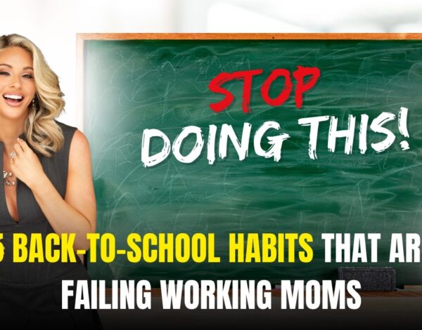 Back-to-School Chaos? Here’s How Working Moms Can Stay Sane ✨
